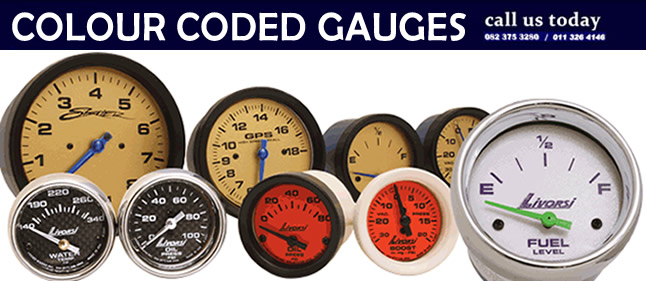 colour coded gauges